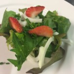 Home grown garden salad